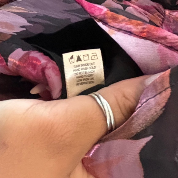 UO Urban Outfitters Thirty/Thirty Floral BabyDoll Top Size Small - Picture 8 of 9